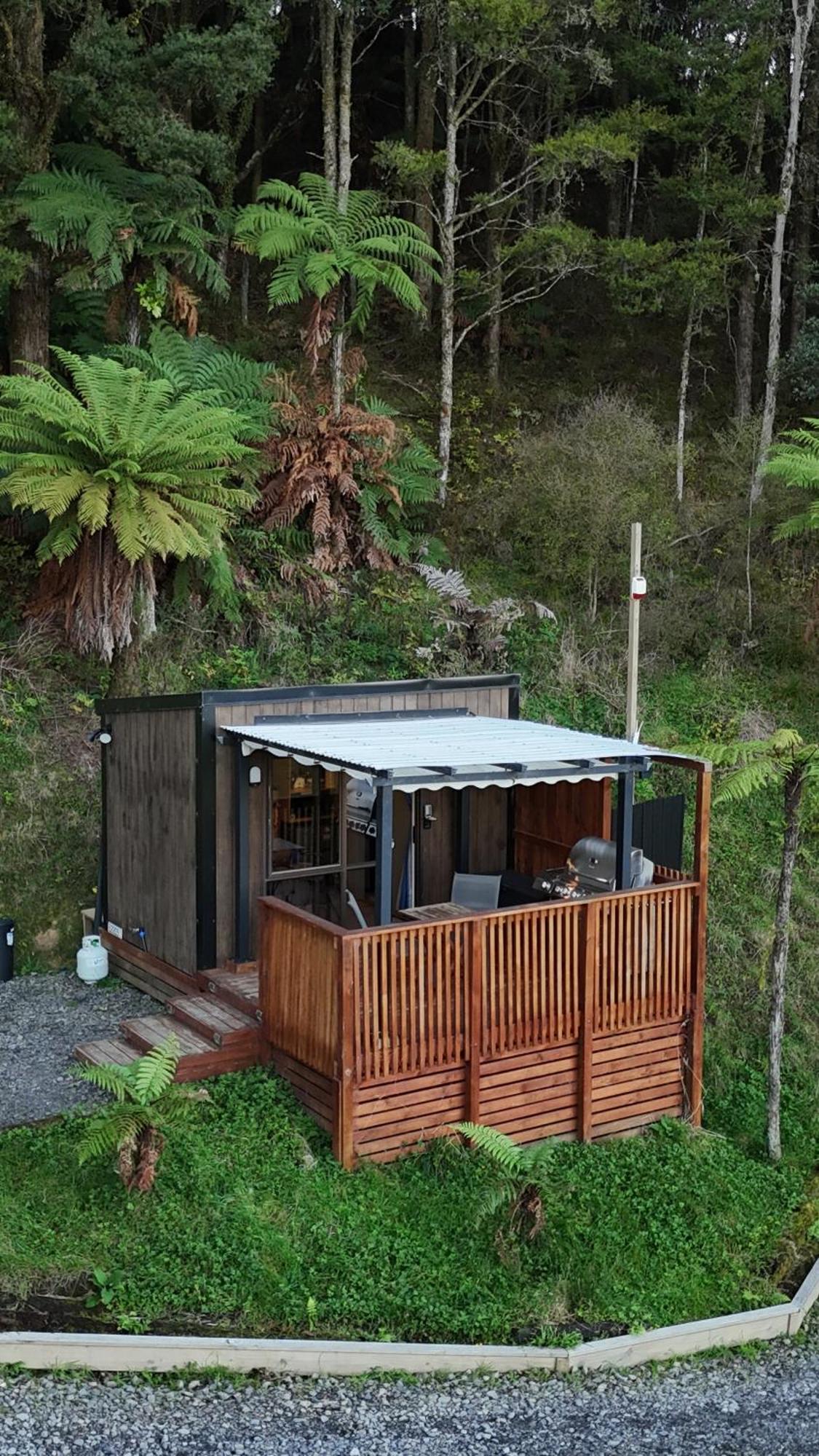 Bush Cabin Your Own Place Stunning Views 타우마루누이 외부 사진
